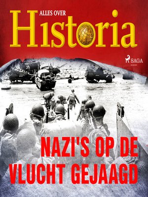cover image of Nazi's op de vlucht gejaagd